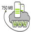 WEBhosting.0750 (Webspace monatliche Miete inkl. 1 Domain)